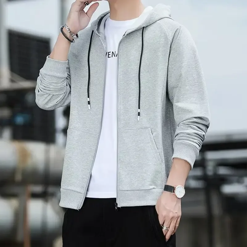 Sudadera con capucha holgada, ropa informal, de calle deportiva - Image 4