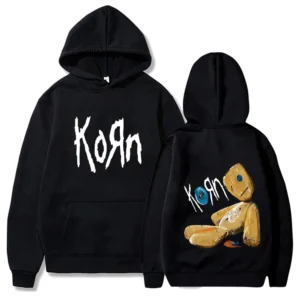 Sudaderas Korn Rock Band  con capucha, Casual
