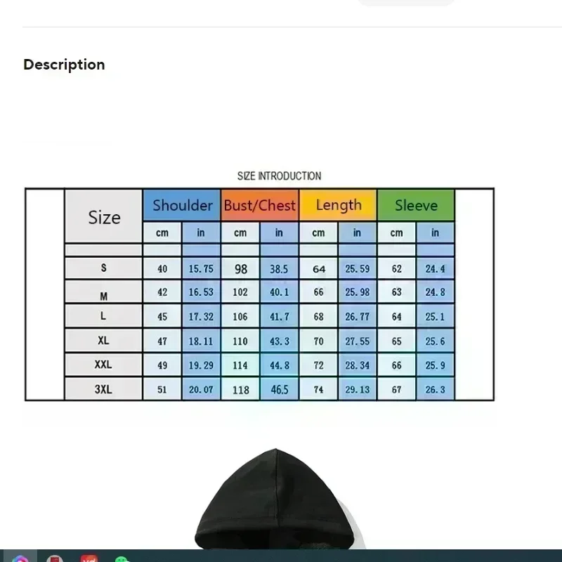 Sudadera con capucha, deportiva informal, sudadera holgada para correr, entrenamientos deportivos, sudadera informal. - Image 5