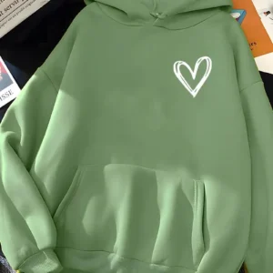 estampado de corazón.