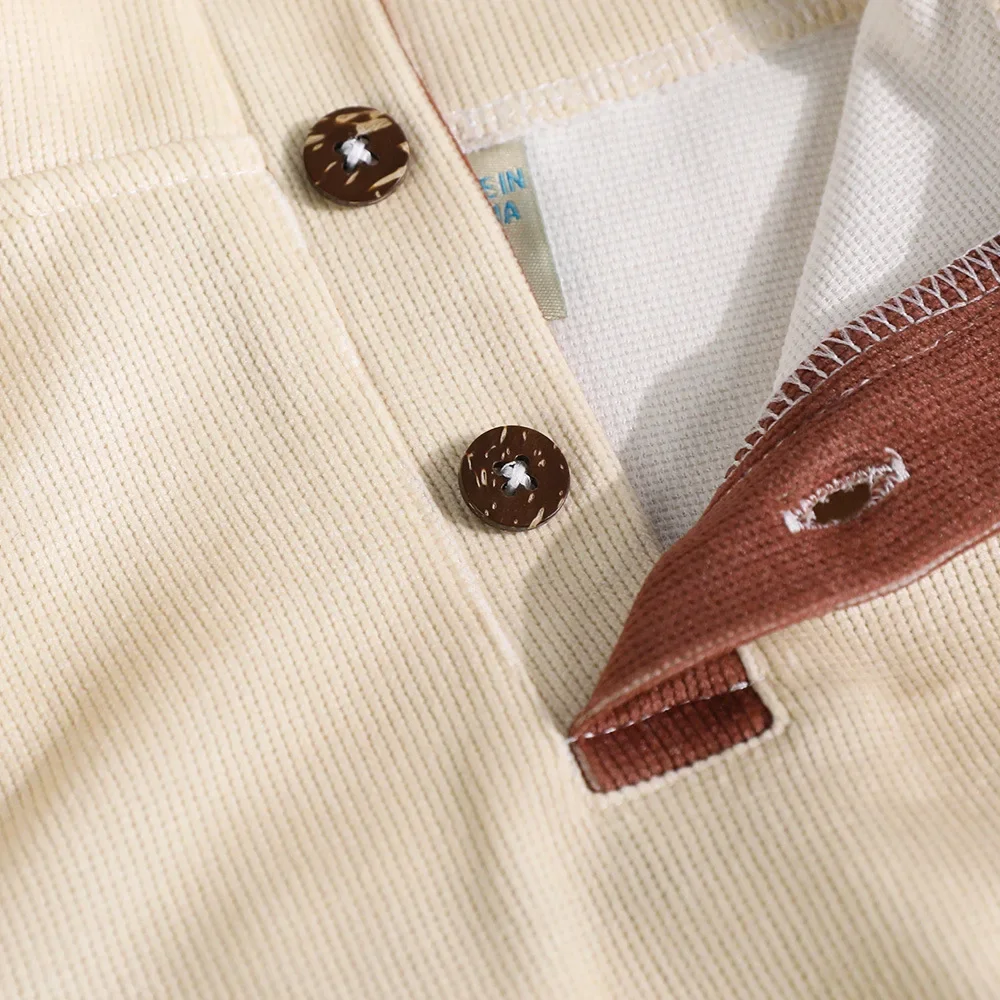 Sudadera Polo con cuello levantado, informal, holgada. - Image 14