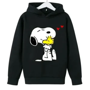 Sudadera con capucha de Snoopy.