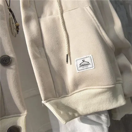 Sudadera con capucha con bolsillo, holgado. - Image 4