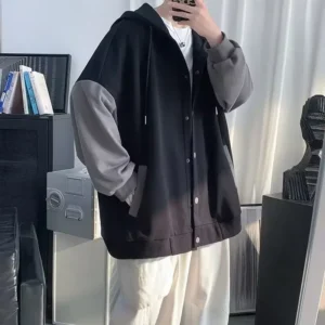 Sudadera con capucha, holgada.