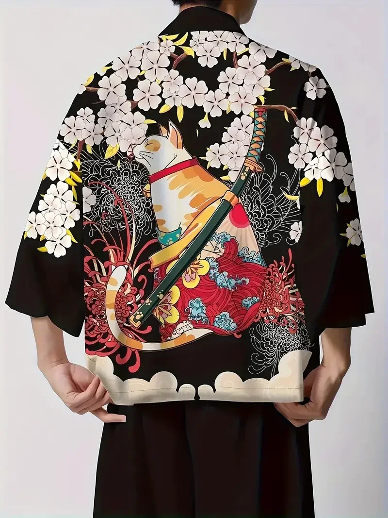 Camisa con estampado gráfico, Shorts - Image 2