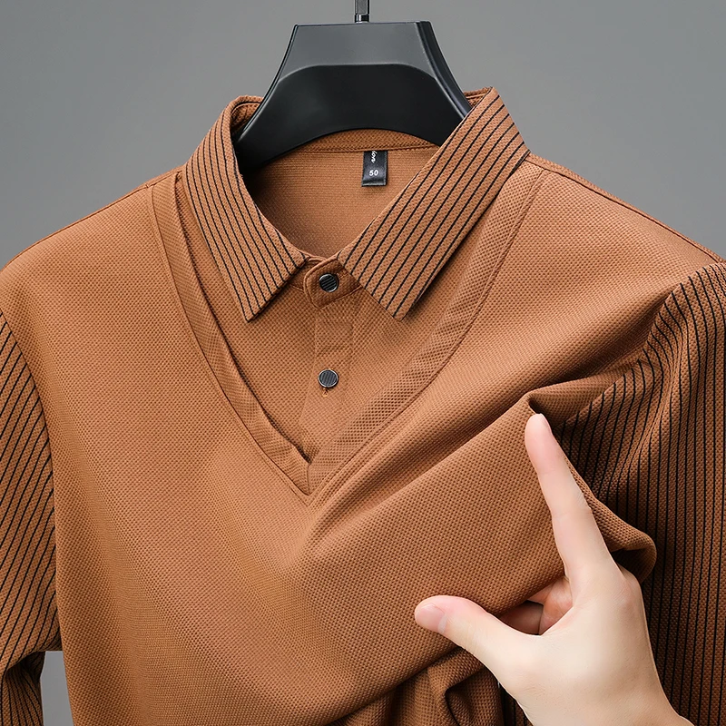 Suéter con cuello de camisa, informal. - Image 4