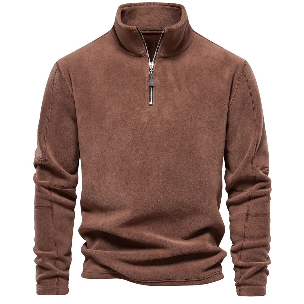 Sudadera con cuello, cremallera. - Image 3