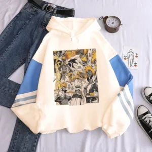 Sudadera con capucha con estampado gráfico de Manga.
