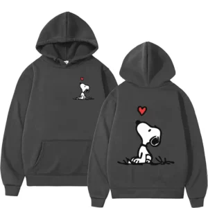 Sudadera con capucha de Snoopy.