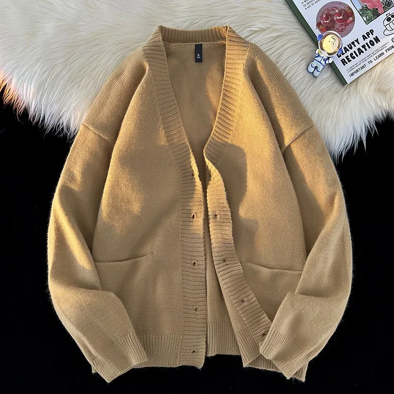 Cárdigan informal versátil con cuello en V, cómoda. - Image 5