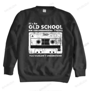 Suéter con cuello redondo, holgada de estilo fresco.