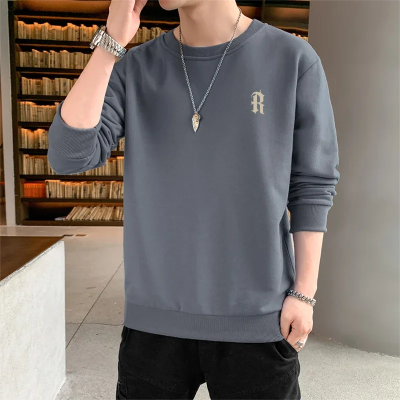 Suéter de manga larga de cuello redondo. - Image 4