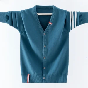 Suéter Casual, con cuello en V.