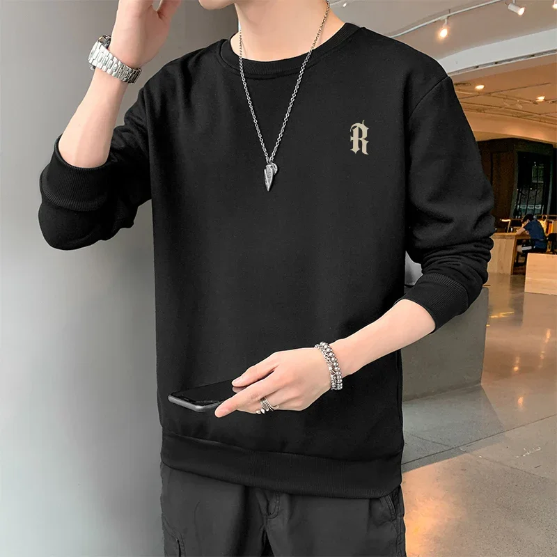 Suéter de manga larga de cuello redondo. - Image 3