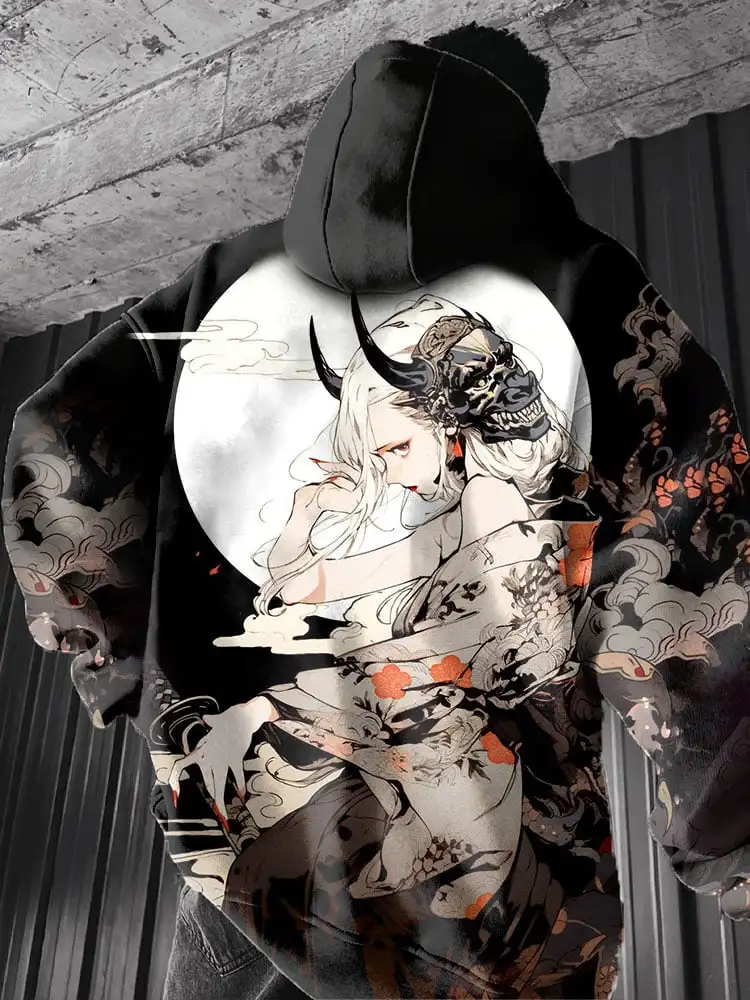 Sudadera con capucha.