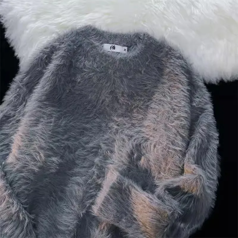 Suéter de cuello redondo de punto. - Image 5