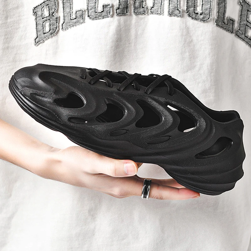 Zapatos con agujeros con cordones, zapatos ligeros. - Image 4