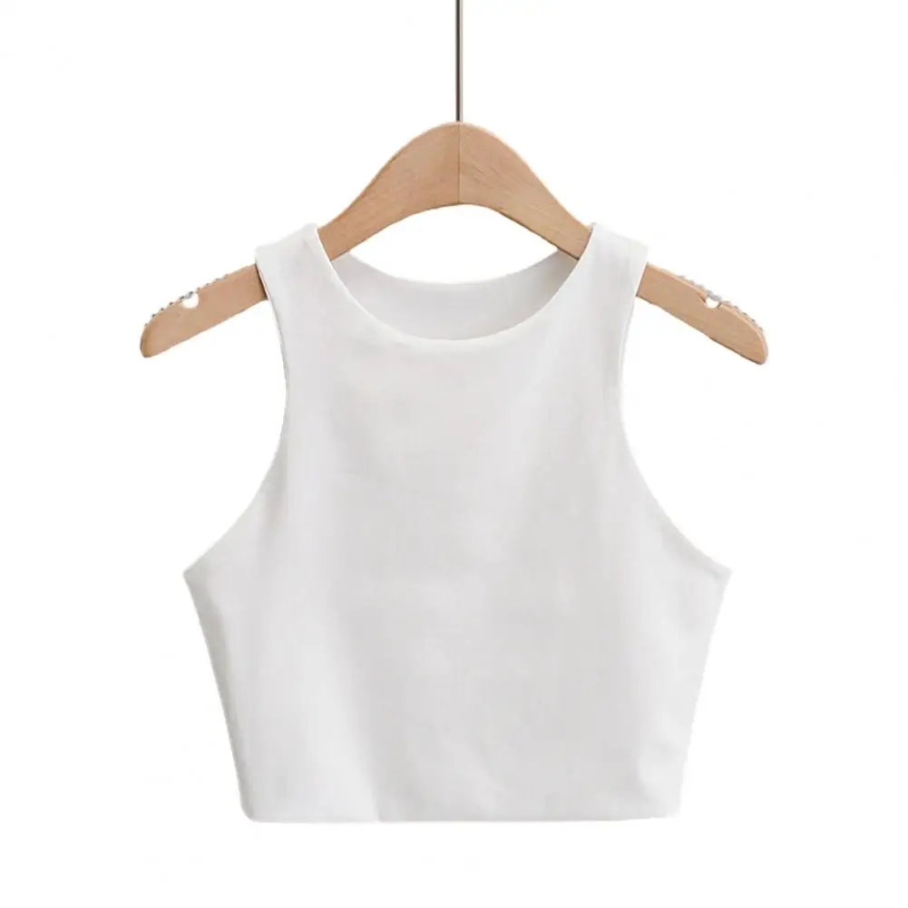 Camiseta sin mangas de cuello redondo. - Image 3