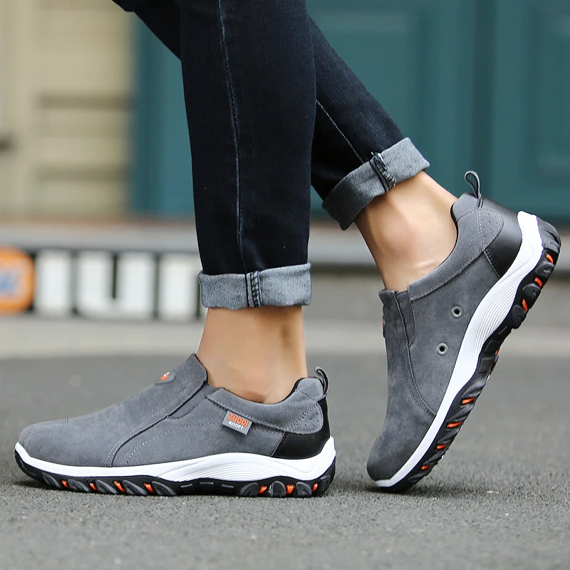 Zapatos informales transpirables de fondo plano. - Image 6