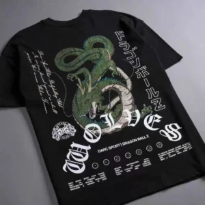 ¡Dragón! camiseta Fitness deporte suelta Casual cuello redondo.