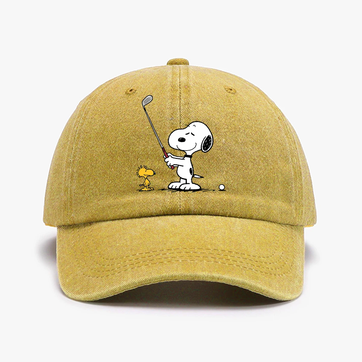 Gorra de béisbol estampada "Snoopy". - Image 3