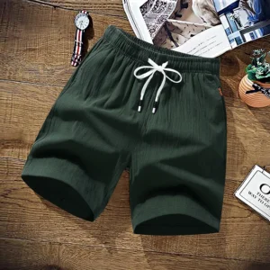 Shorts de verano para hombre, lisos.