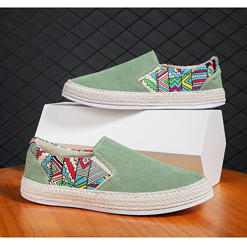 Zapatos de lona, mocasines informales. - Image 4