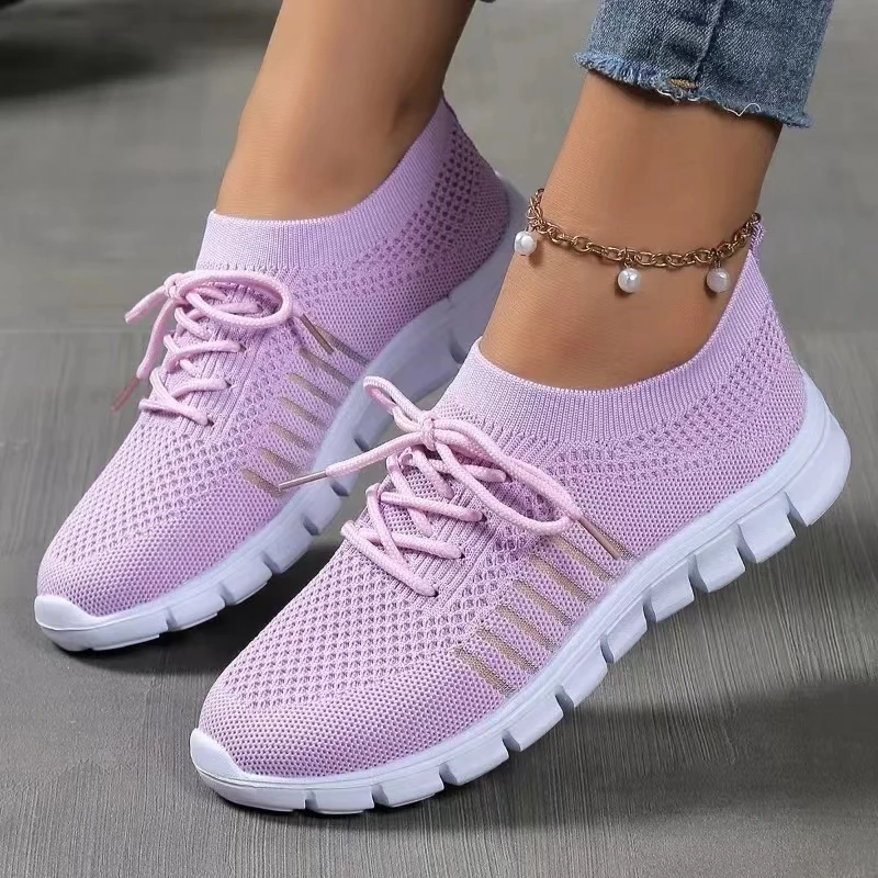 Zapatos planos transpirables de malla. - Image 4