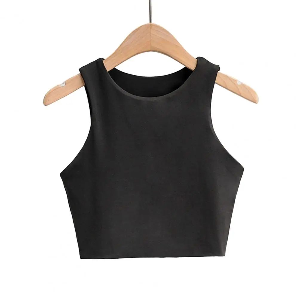 Camiseta sin mangas de cuello redondo. - Image 2