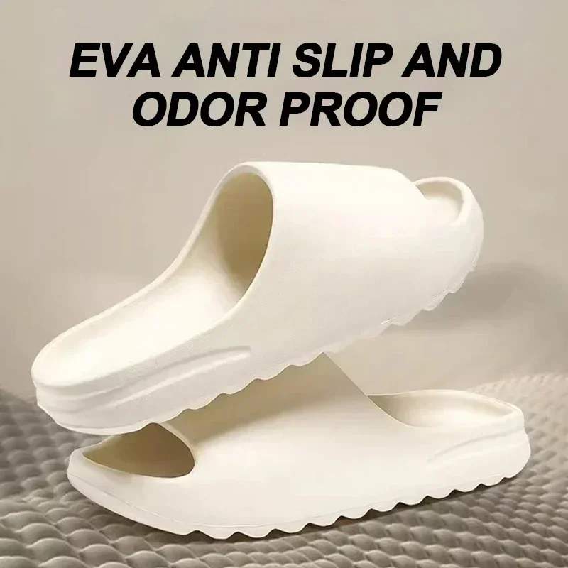 Nuevas zapatillas, suela blanda antideslizantes de gran tamaño.