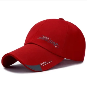 Gorras deportivas de lona a la moda.