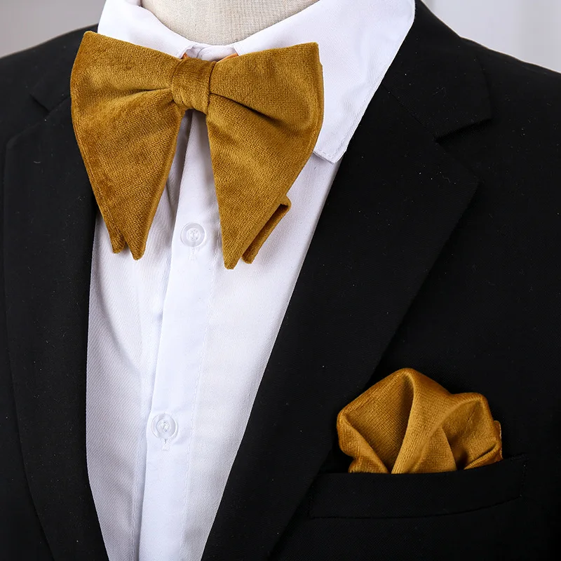 Pajaritas grandes de terciopelo, esmoquin, nudo de lazo. - Image 5