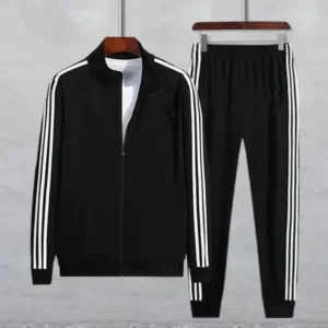 Conjunto de traje para correr de manga larga para hombre, ropa deportiva.