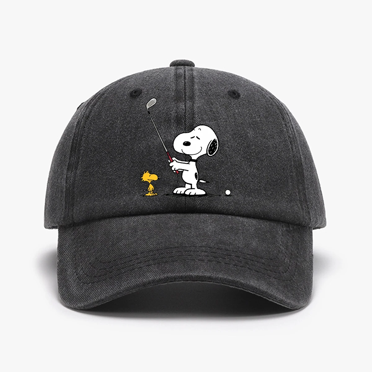 Gorra de béisbol estampada "Snoopy".