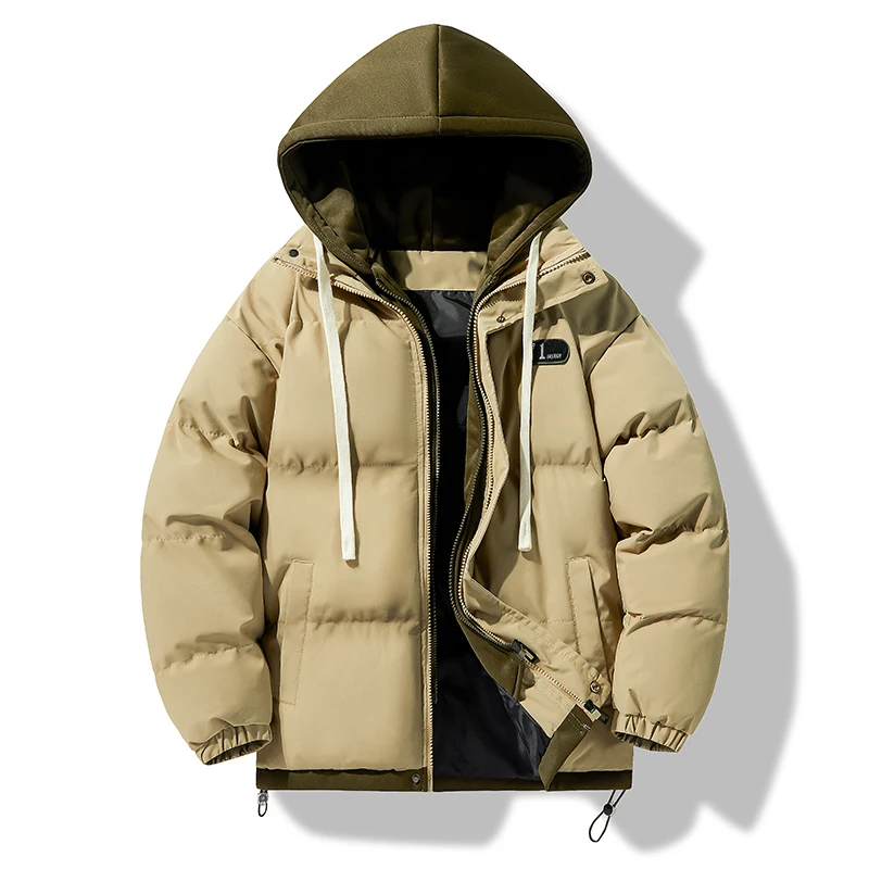 Chaqueta acolchada falsa de dos piezas. - Image 9