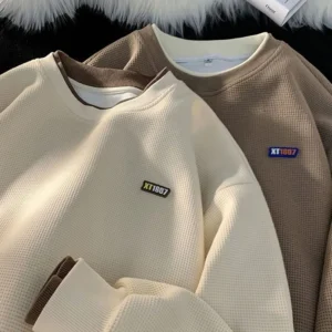 Sudadera holgado de manga larga.