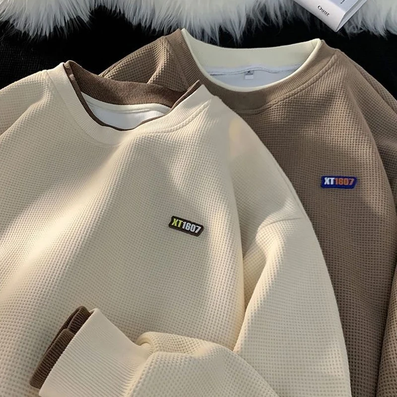 Sudadera holgado de manga larga.