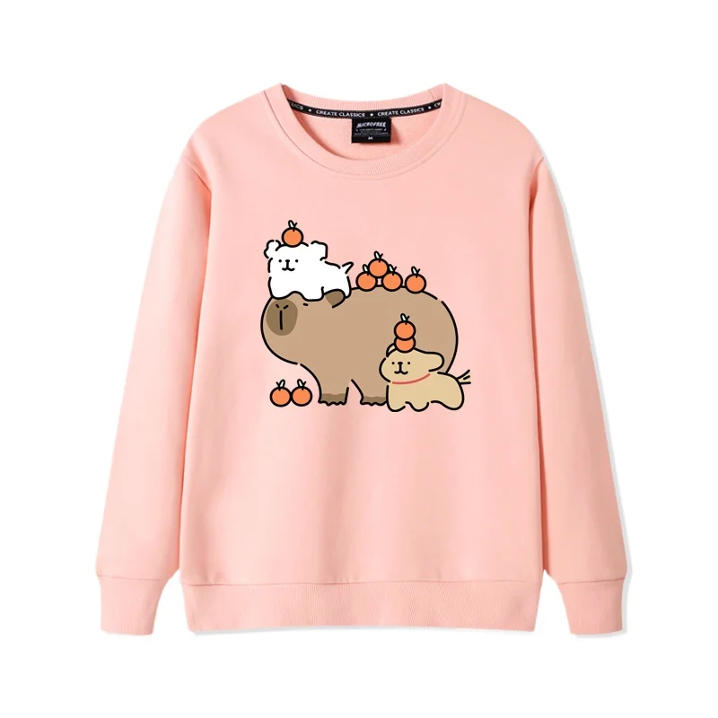 Sudadera de capibara, cuello redondo. - Image 4