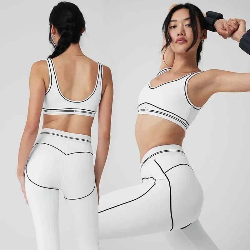 Conjunto de Yoga, Legging de cintura alta. - Image 5