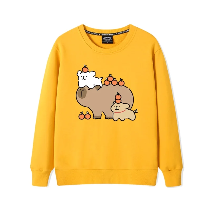 Sudadera de capibara, cuello redondo. - Image 2