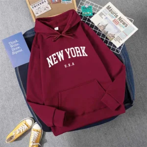 Sudaderas con capucha de Nueva York.