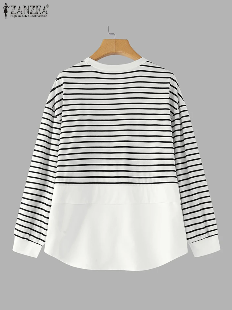 Sudaderas informales de manga larga, con cuello redondo. - Image 3