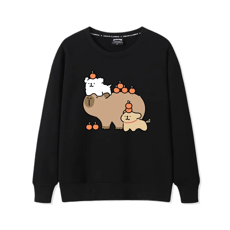 Sudadera de capibara, cuello redondo. - Image 5