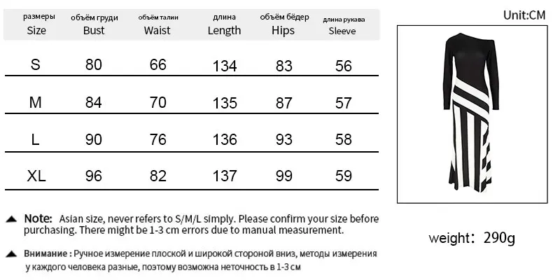 Vestidos en blanco y negro, ajustado, manga larga, cuello redondo. - Image 3