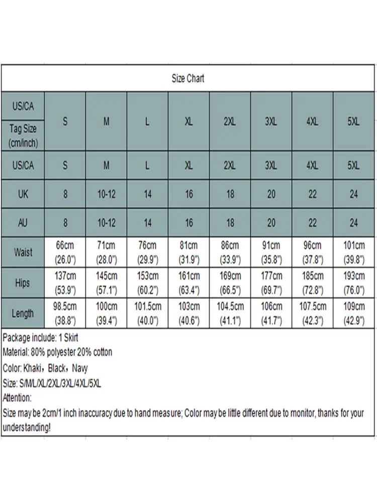 Falda larga de cintura alta, con cremallera, holgada acampanada. - Image 5