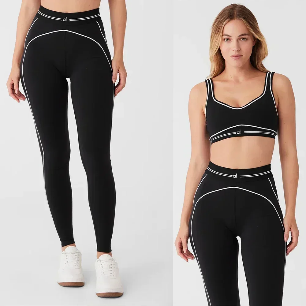 Conjunto de Yoga, Legging de cintura alta. - Image 4
