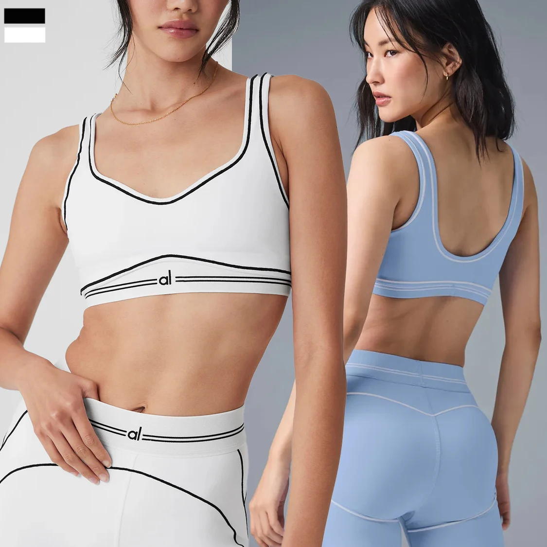 Conjunto de Yoga, Legging de cintura alta.