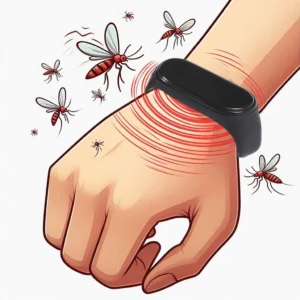 Reloj repelente de mosquitos.