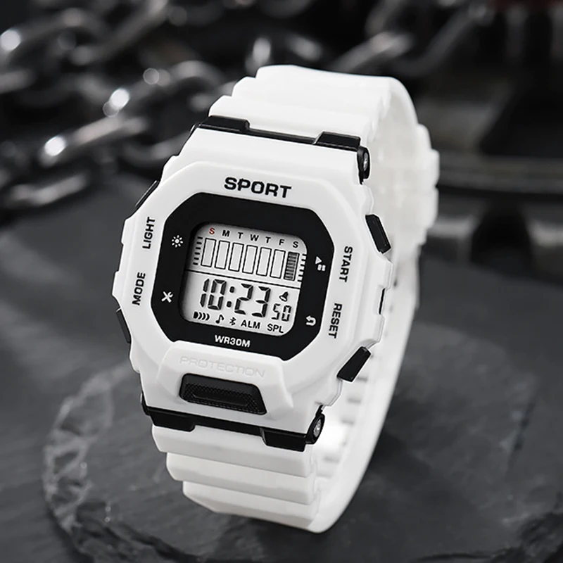 Reloj deportivo, digitales LED, multifuncional. - Image 5