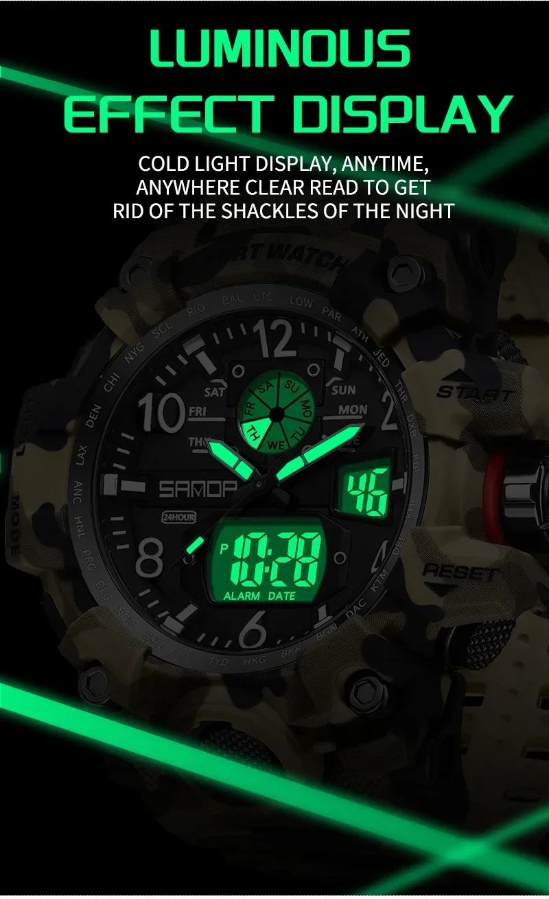 SANDA reloj, LED. - Image 7